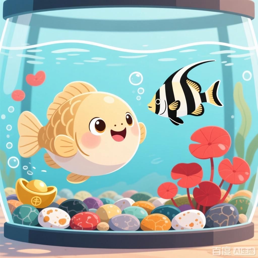 招財和什么魚混養最好，招財魚與什么魚混養最和諧招財魚混養圖片