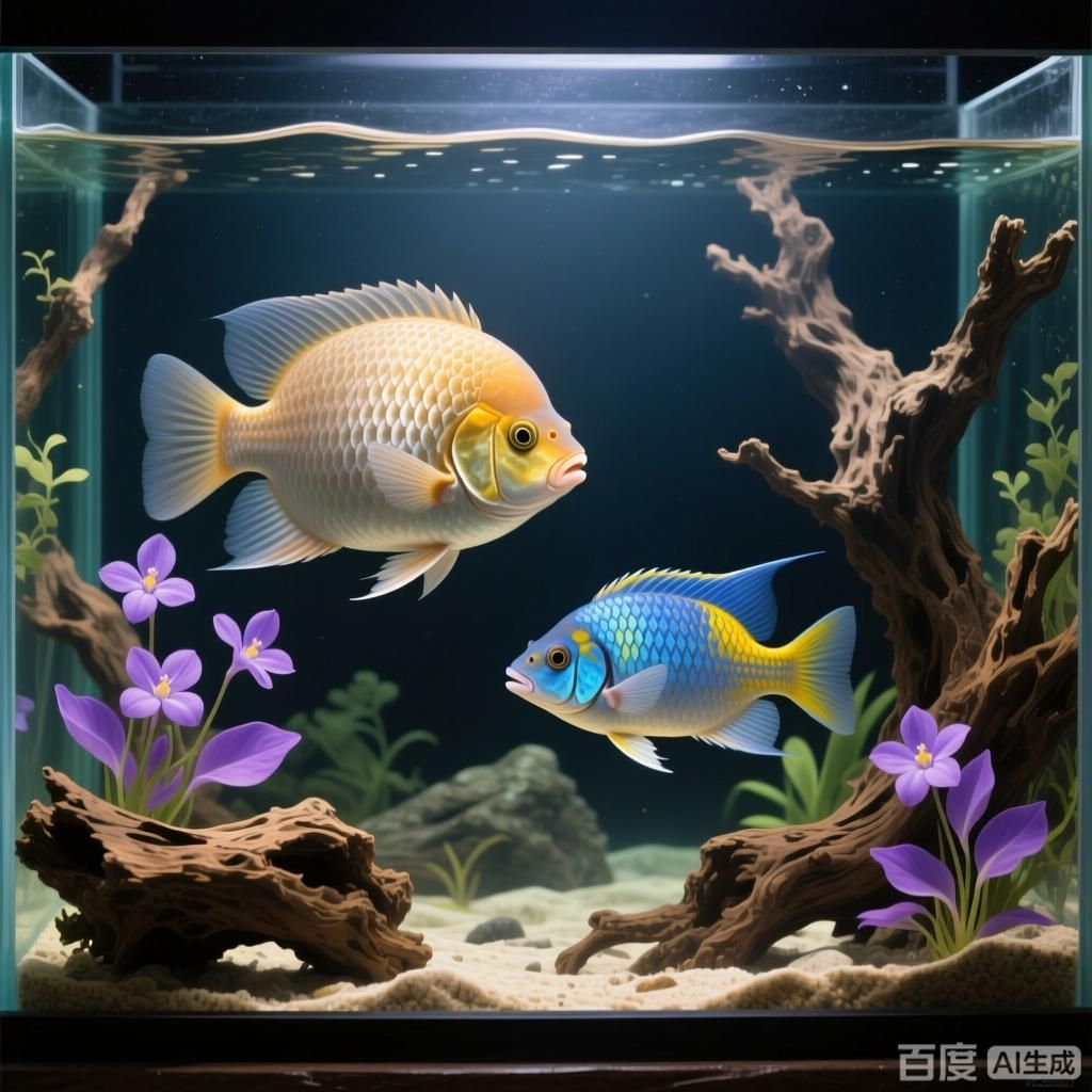 招財和什么魚混養最好，招財魚與什么魚混養最和諧招財魚混養圖片