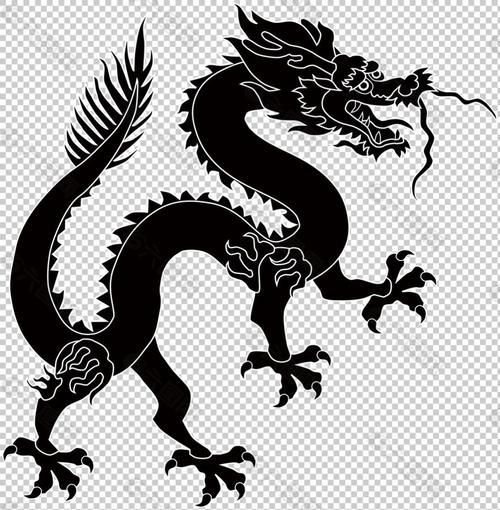 黑色龍在神話故事中的形象，黑色龍在文學中有哪些表現？