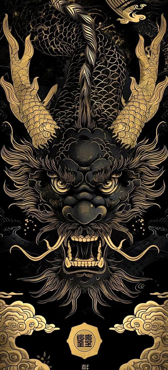 黑色龍在神話故事中的形象，黑色龍在文學中有哪些表現？
