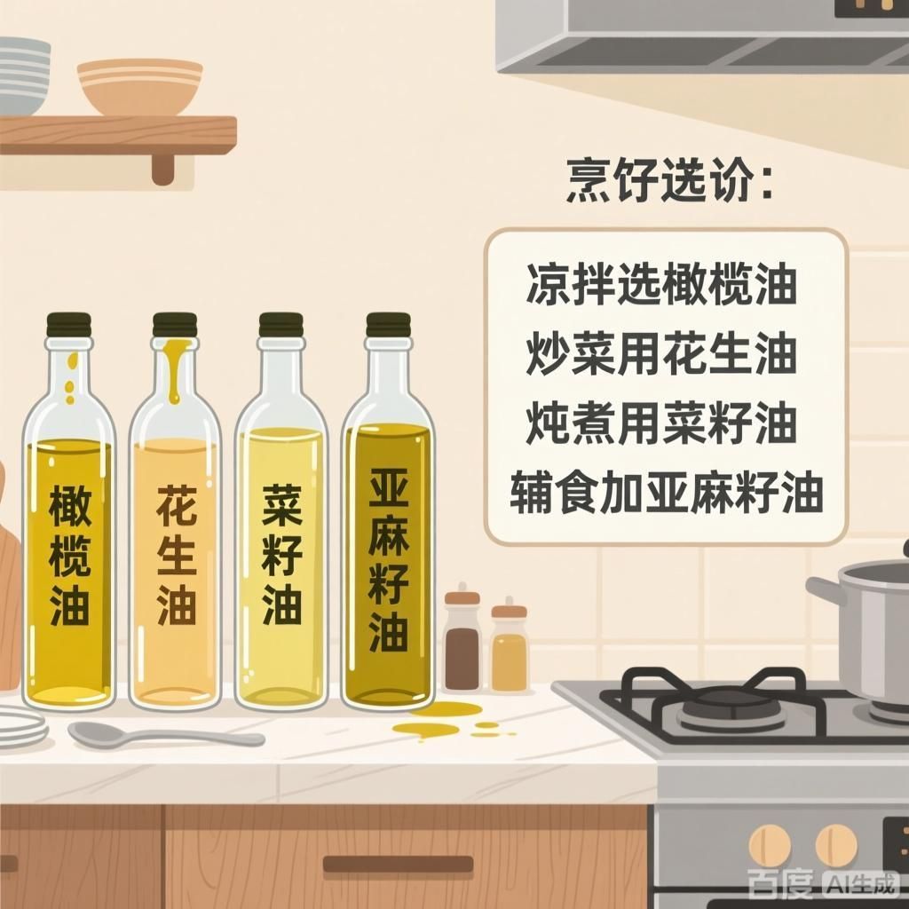 如何搭配食用油更健康，如何搭配食用油