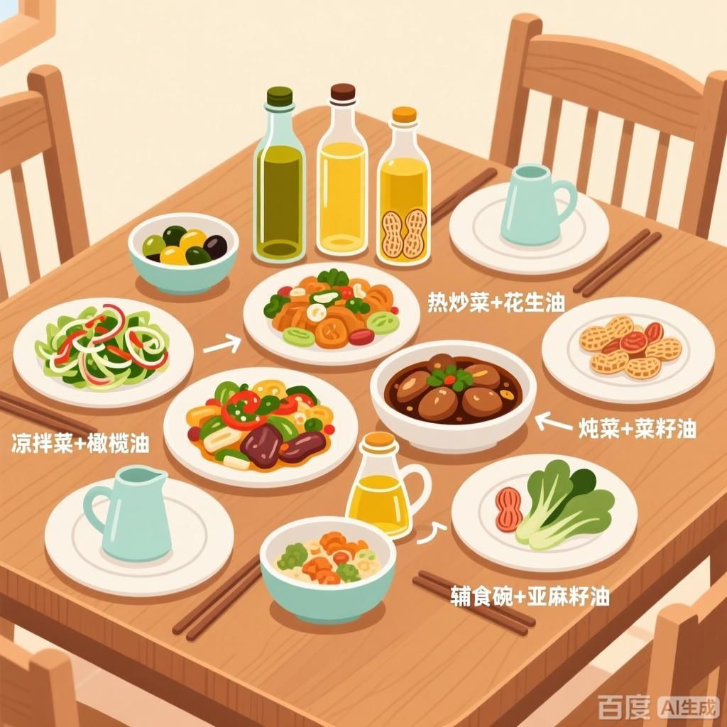 如何搭配食用油更健康，如何搭配食用油