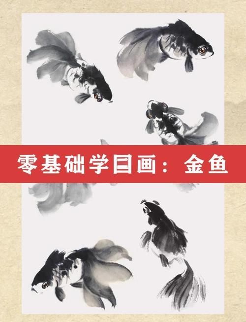 有沒有國畫金魚的視頻教程，國畫金魚教學視頻
