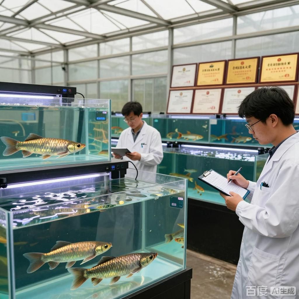有哪些知名的安國龍魚養殖場，安國龍魚養殖場4張圖均為寫實風格的安國龍魚養殖場