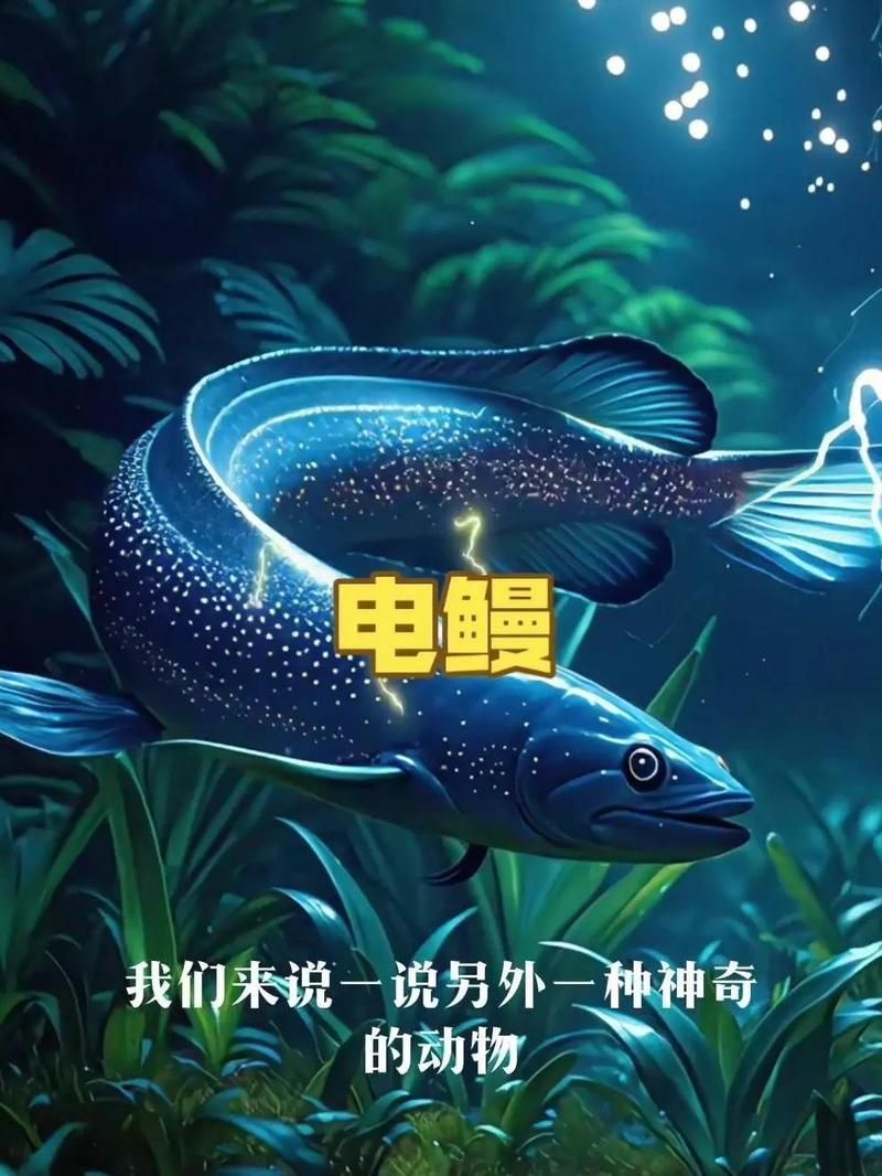 電鰻如何躲避天敵？，一電擊退天敵焦作小白科電鰻:水中的“電”力英雄咕咕小眾優品擺件