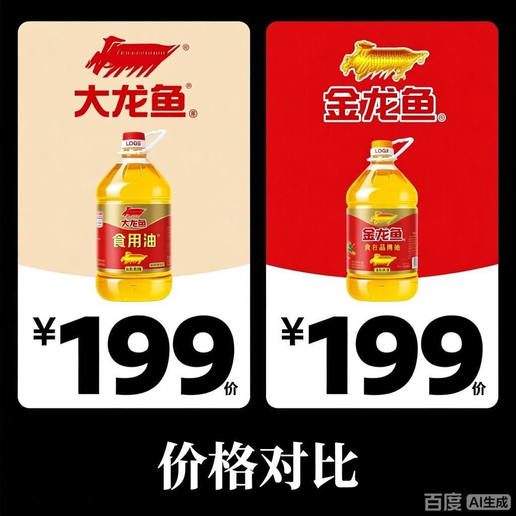 龍大和金龍魚的價(jià)格差異大嗎，龍大和金龍魚價(jià)格差異大嗎