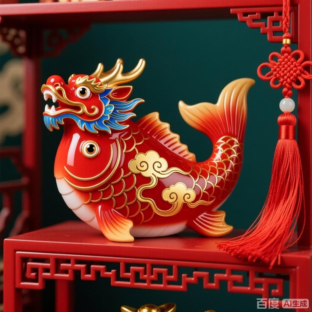 能否提供更多風格的龍頭魚擺件，不同風格的龍頭魚擺件可以帶來好運和財富和財富