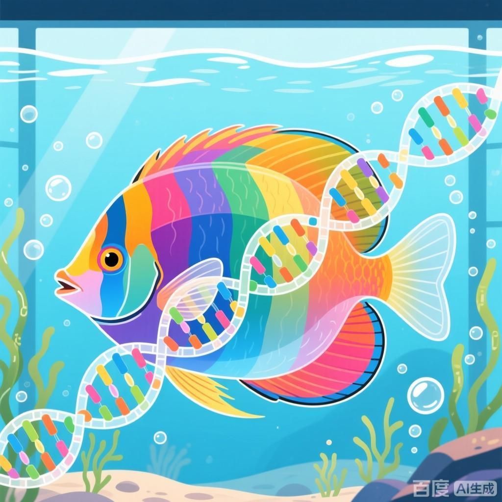 基因如何決定觀賞魚的色彩，基因決定了觀賞魚的色彩