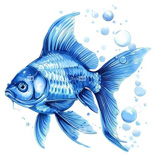 哪些龍魚品種容易發藍？，————科學詳解