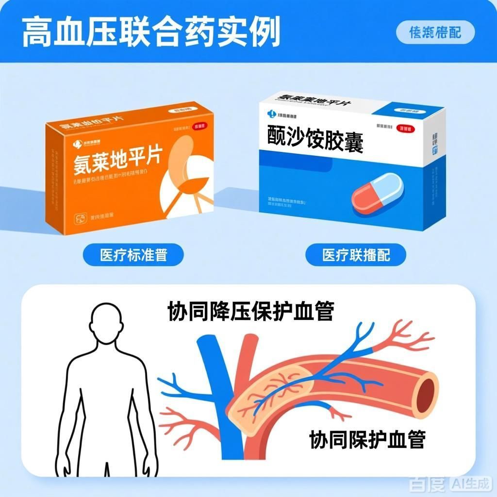 能給出更多聯合用藥的實例嗎，抗生素與抗真菌藥物聯合使用