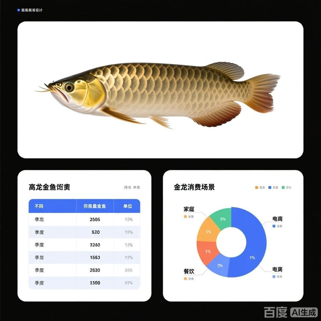 金龍魚的市場供需情況如何，關于金龍魚市場供需情況的四張信息可視化類圖表