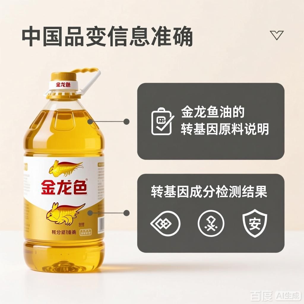 金龍魚油的轉基因情況，金龍魚油是否含有轉基因成分？