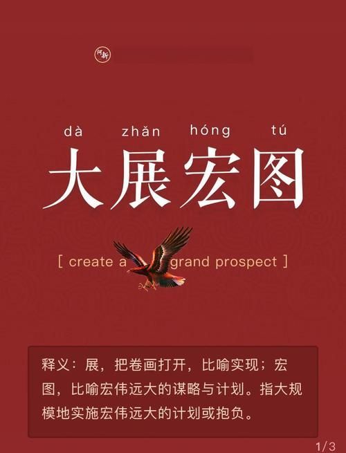 能詳細解釋一下《大展鴻圖》的歌詞嗎，《大展鴻圖》是一首充滿激情和斗志的歌曲