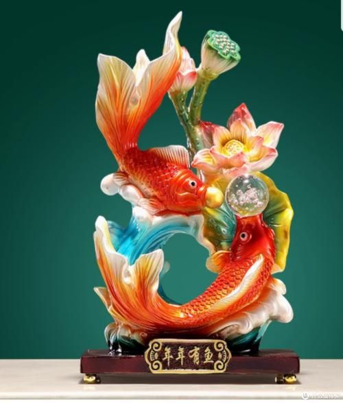 有沒有更多成對魚擺件的款式，家居裝飾成對魚擺件