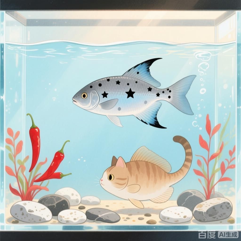七星刀魚和招財貓魚混養案例分享，七星刀魚和招財貓魚混養案例分享七星刀魚和招財貓魚混養案例分享