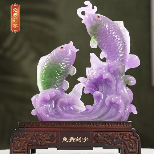 能推薦幾款招財的魚擺件嗎