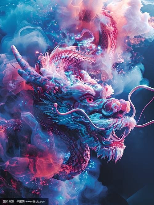 能否提供更多中國紅龍與科技結合的圖片，中國紅龍與科技的結合