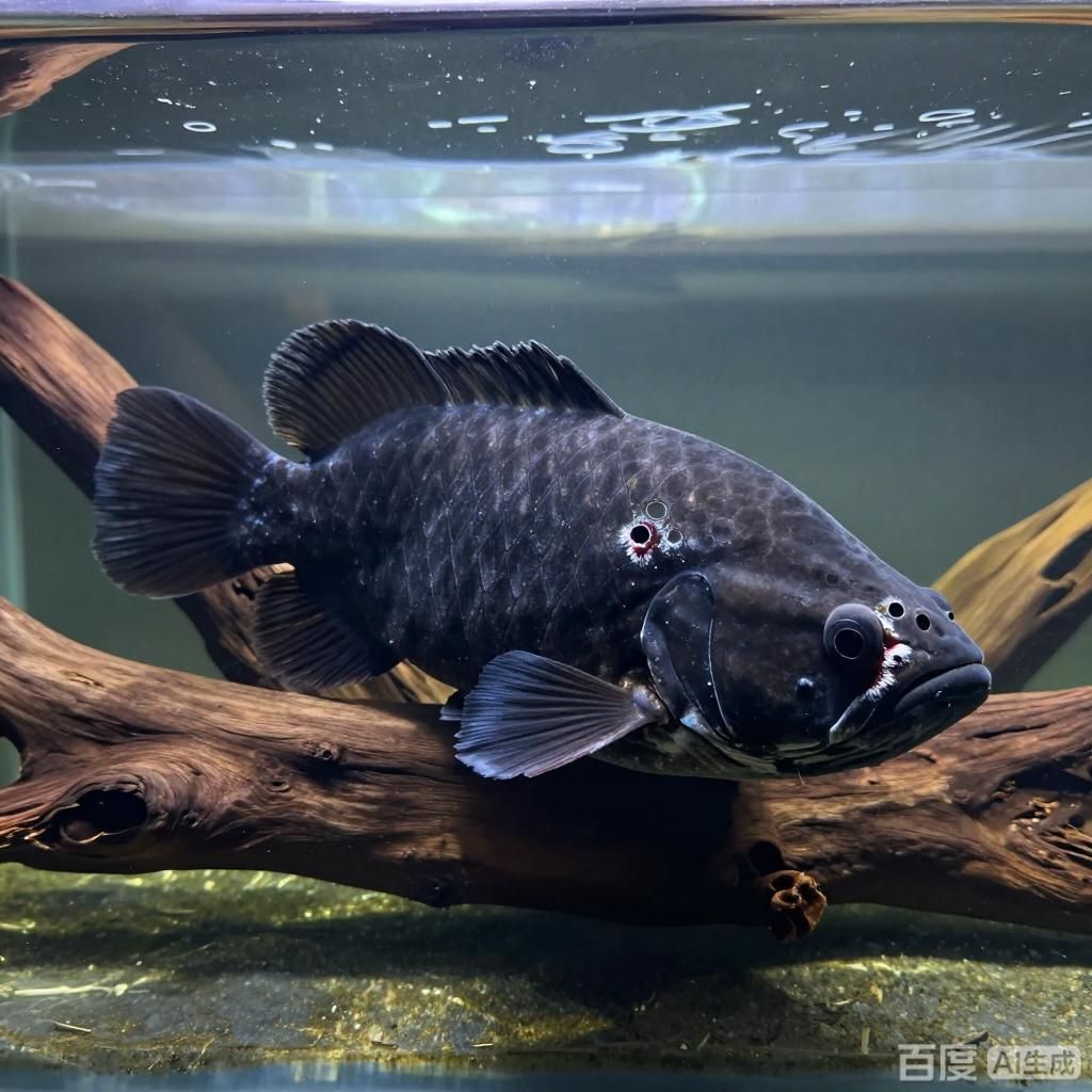 龍魚鰓蓋上有好多小洞
