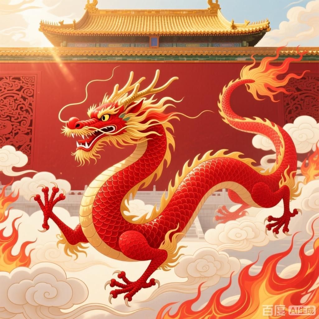能否提供更多關于紅龍的象征意義信息，神話傳說中的紅龍魚是否發色完全是否發色完全