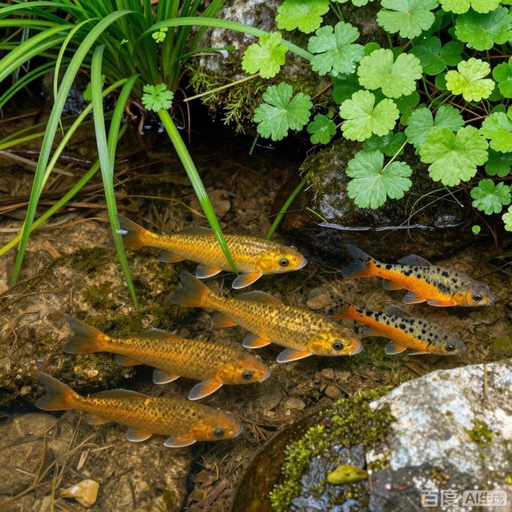 給我推薦一些好看的冷水魚，有哪些適合新手養的冷水魚