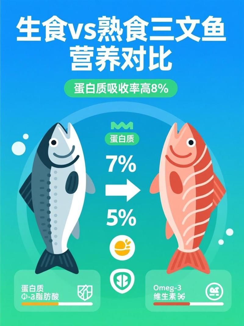 魚煮熟后還有營養嗎，生魚vs熟魚營養對比與安全指南
