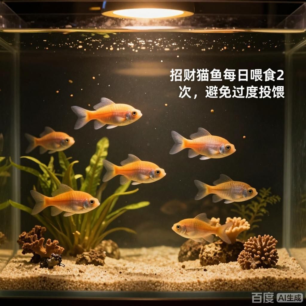 招財貓魚一天應該喂幾次，招財貓魚一天喂幾次合適，如何判斷招財貓魚是否健康