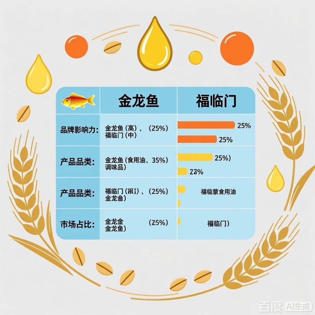 詳細(xì)分析金龍魚(yú)與福臨門(mén)的競(jìng)爭(zhēng)，金龍魚(yú)與福臨門(mén)哪個(gè)更受歡迎