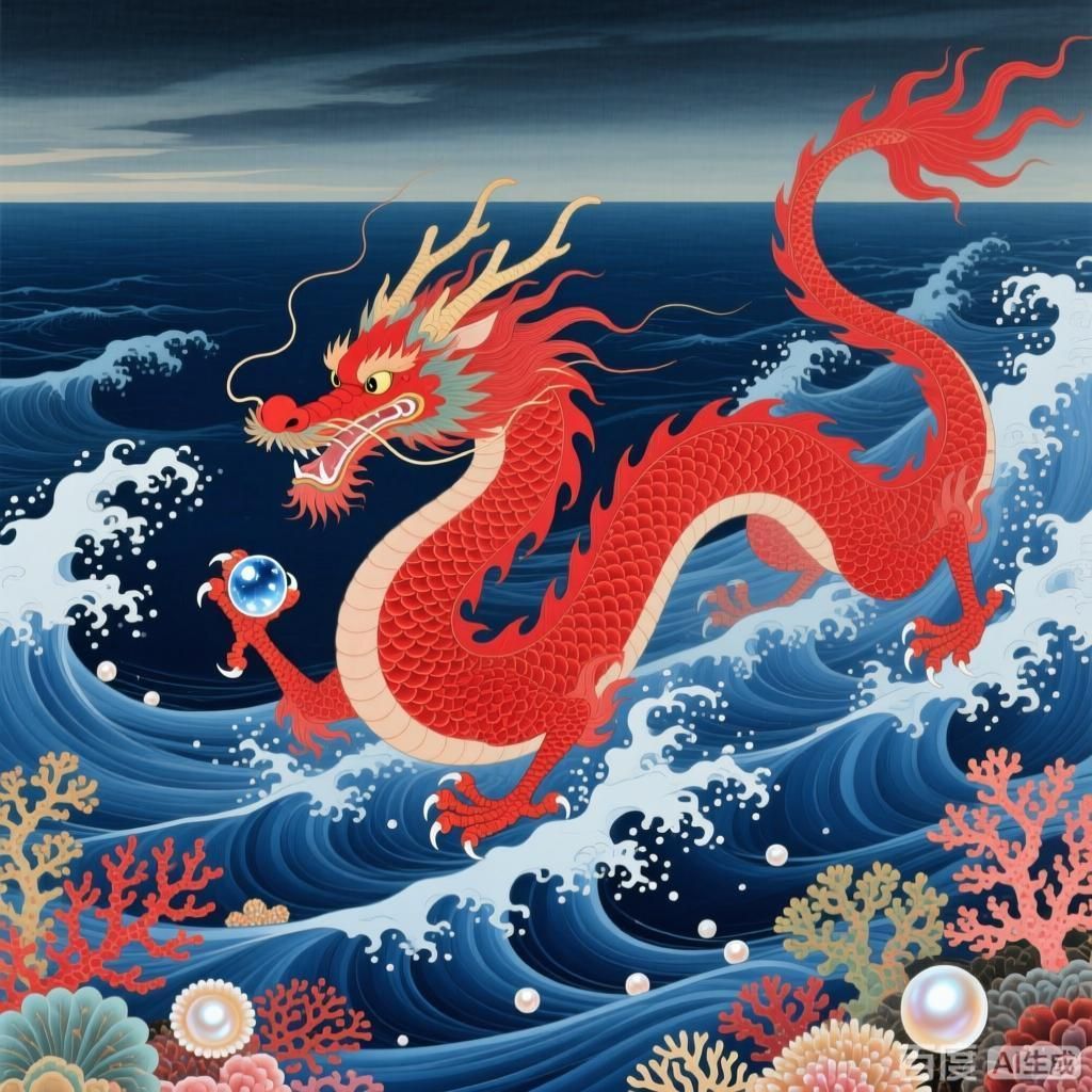 能否詳解紅龍在東方文化中的象征，紅龍在東方文化中的權(quán)威象征