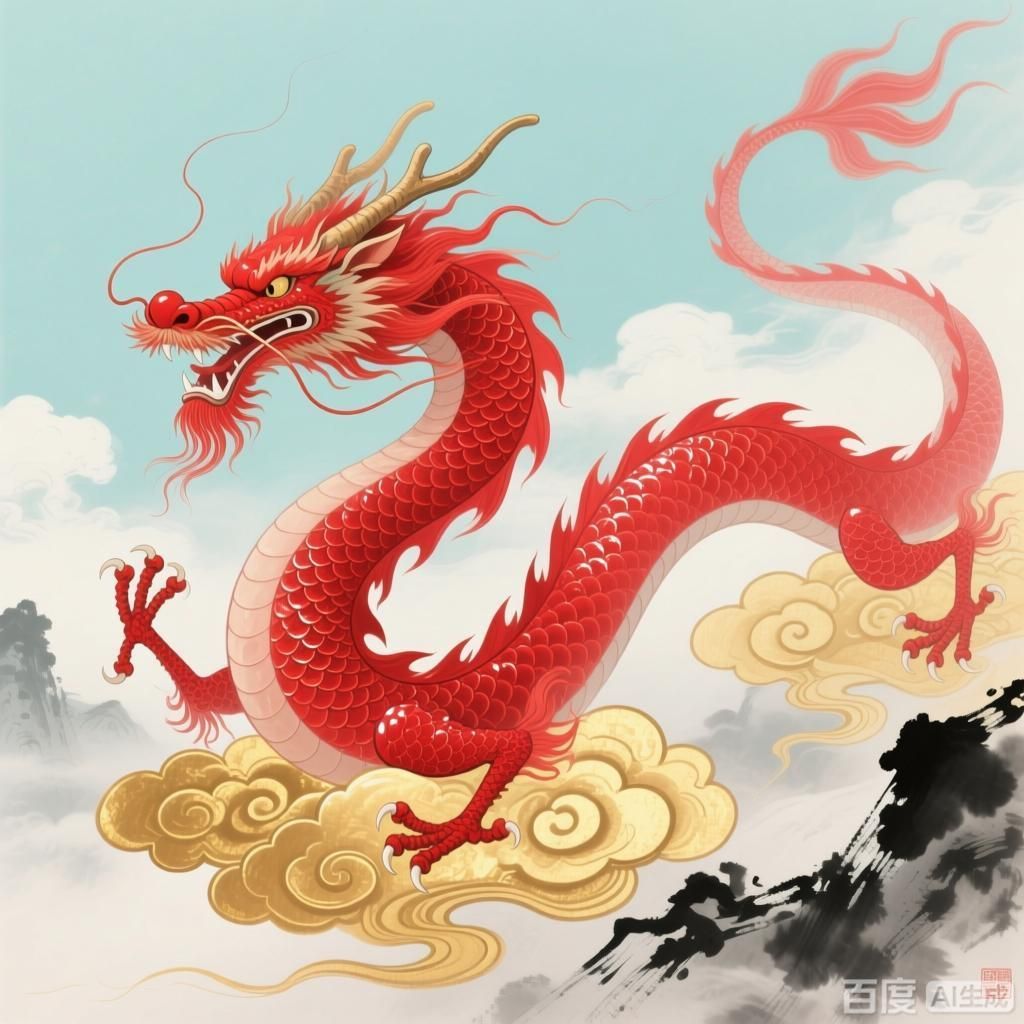 能否詳解紅龍在東方文化中的象征，紅龍在東方文化中的權(quán)威象征