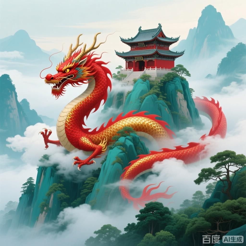 能否詳解紅龍在東方文化中的象征，紅龍在東方文化中的權(quán)威象征