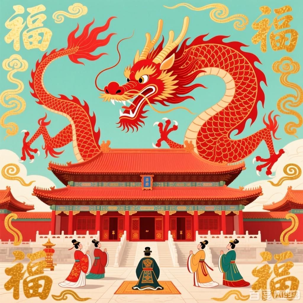 能否詳解紅龍在東方文化中的象征，紅龍在東方文化中的權(quán)威象征