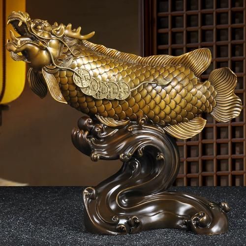 福龍魚擺件有哪些材質選擇？，福龍魚擺件有哪些材質選擇福龍魚擺件材質選擇多樣