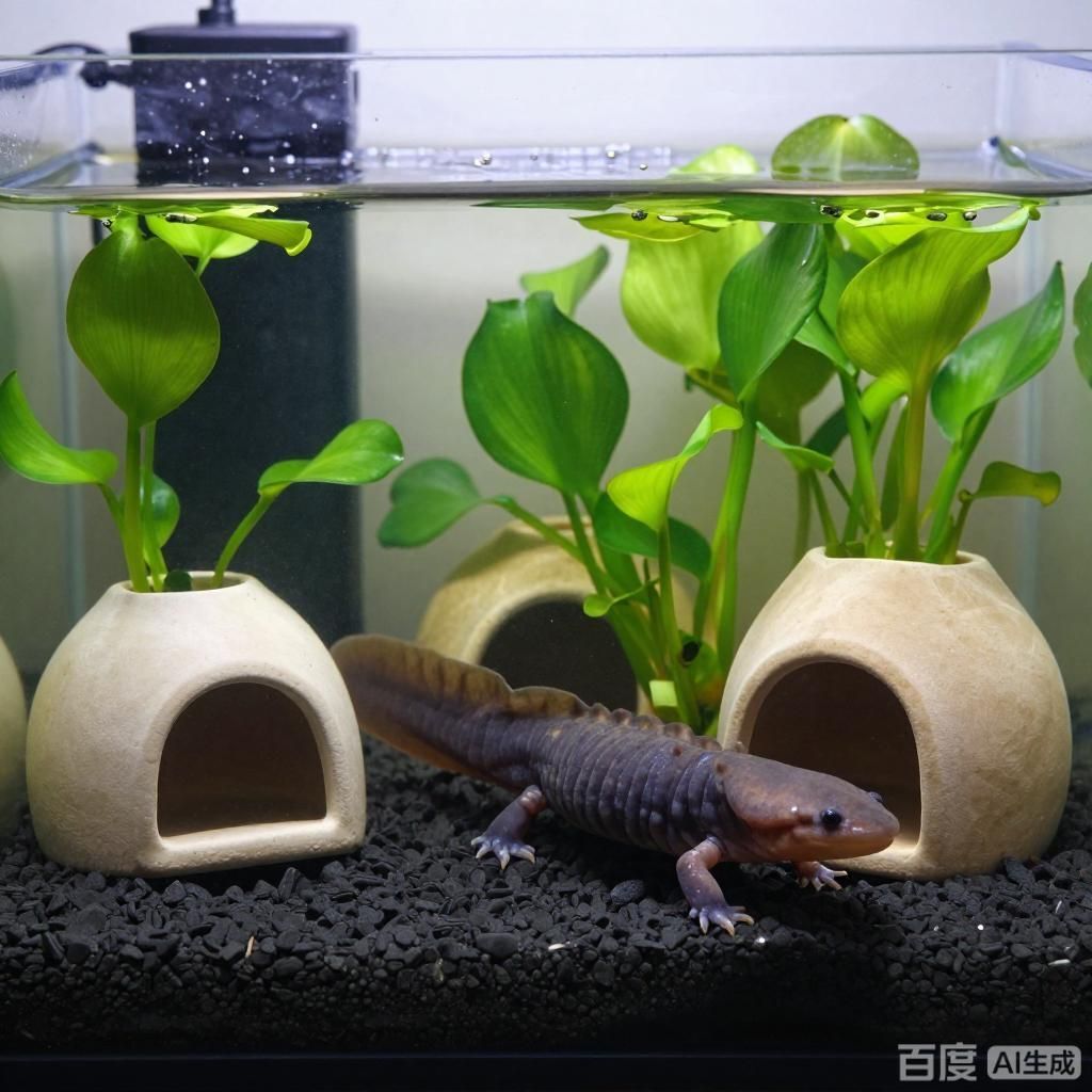 蠑螈的飼養箱應該怎么布置，蠑螈飼養箱布置