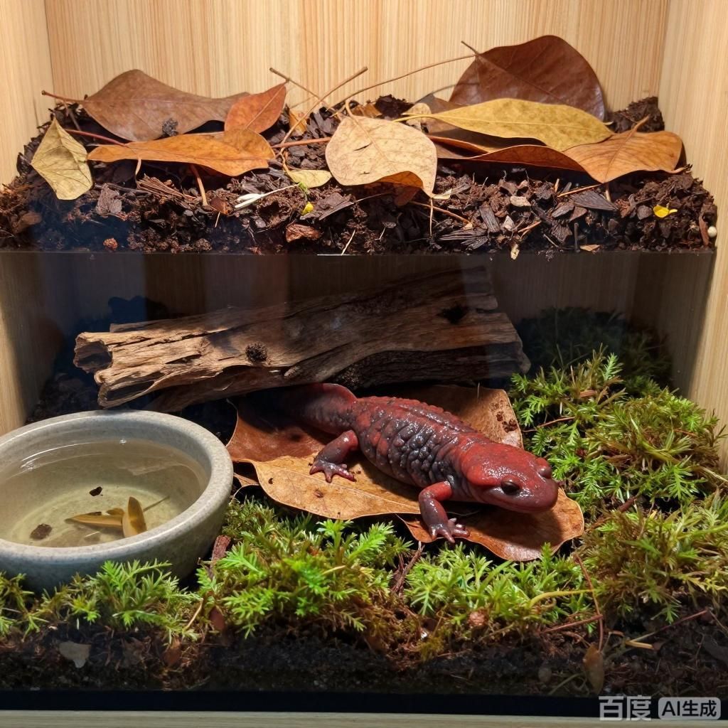 蠑螈的飼養箱應該怎么布置，蠑螈飼養箱布置
