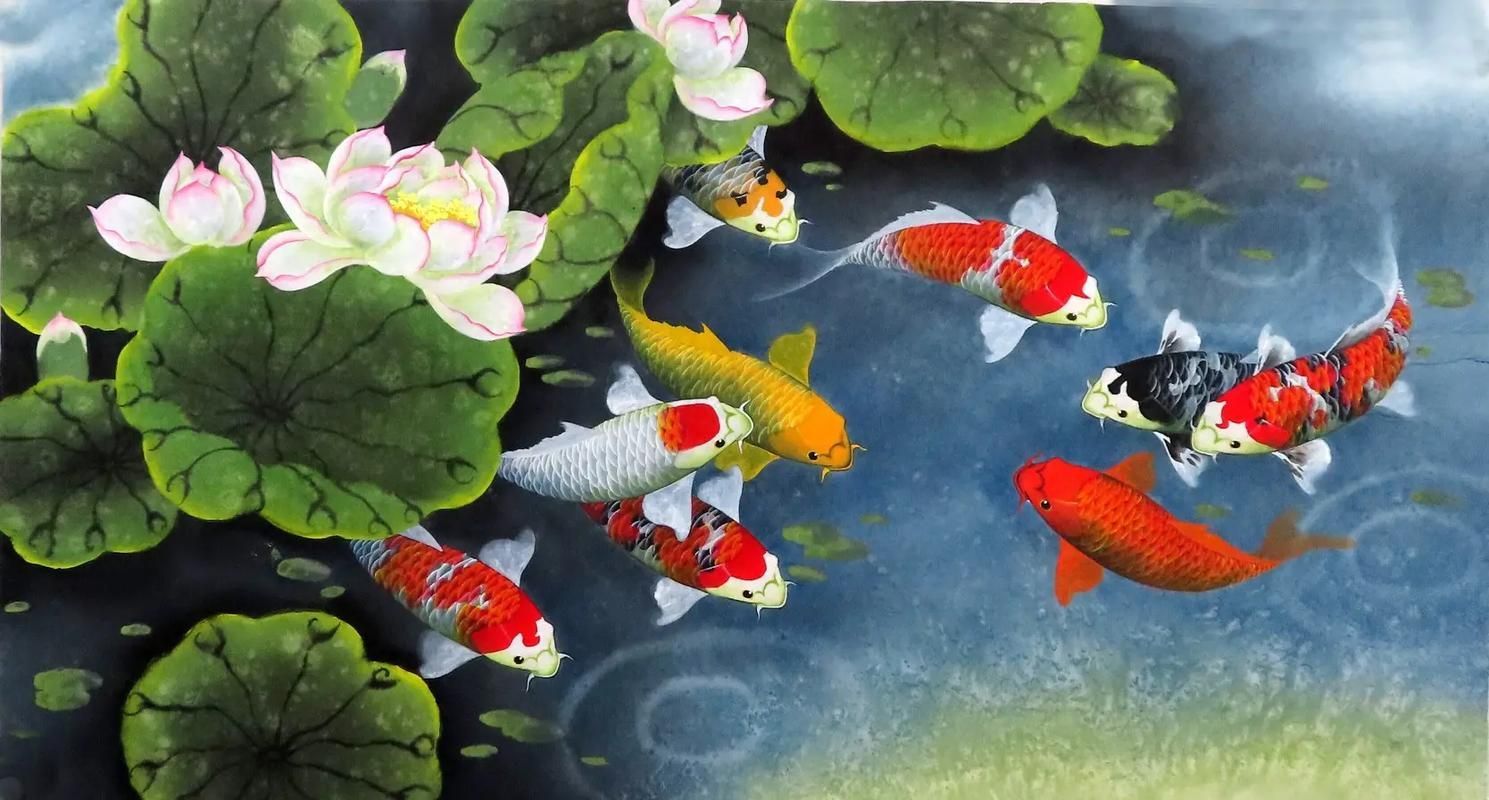 如何選擇適合的九龍魚風(fēng)水畫？，九龍魚風(fēng)水畫如何選擇