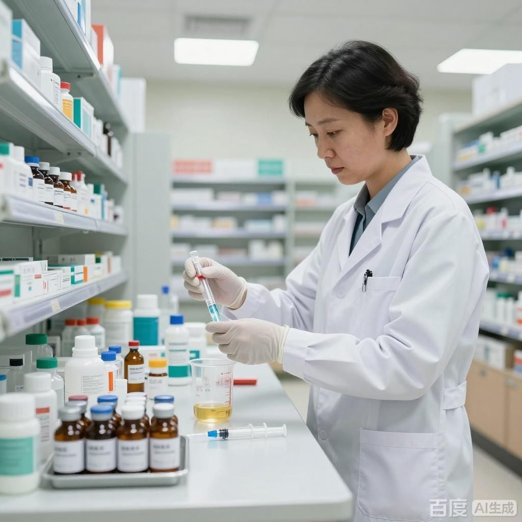 能否給出藥物處理的詳細圖示，藥物處理的詳細圖示
