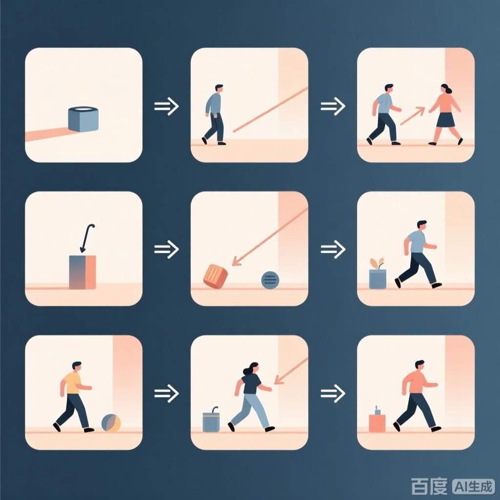 能否提供更詳細的行為變化圖解，**行為變化圖解