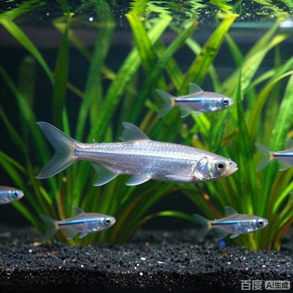如何選擇適合龍魚的配魚，如何選擇適合龍魚的配魚,四張圖均圍繞龍魚與適配配魚的混養場景展開