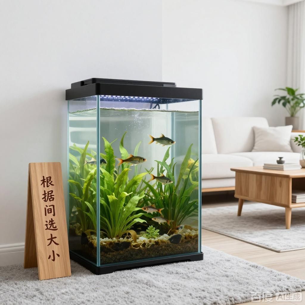 如何選擇合適的魚缸大小，選擇合適的魚缸大小是確保魚類健康和魚缸美觀的關鍵因素