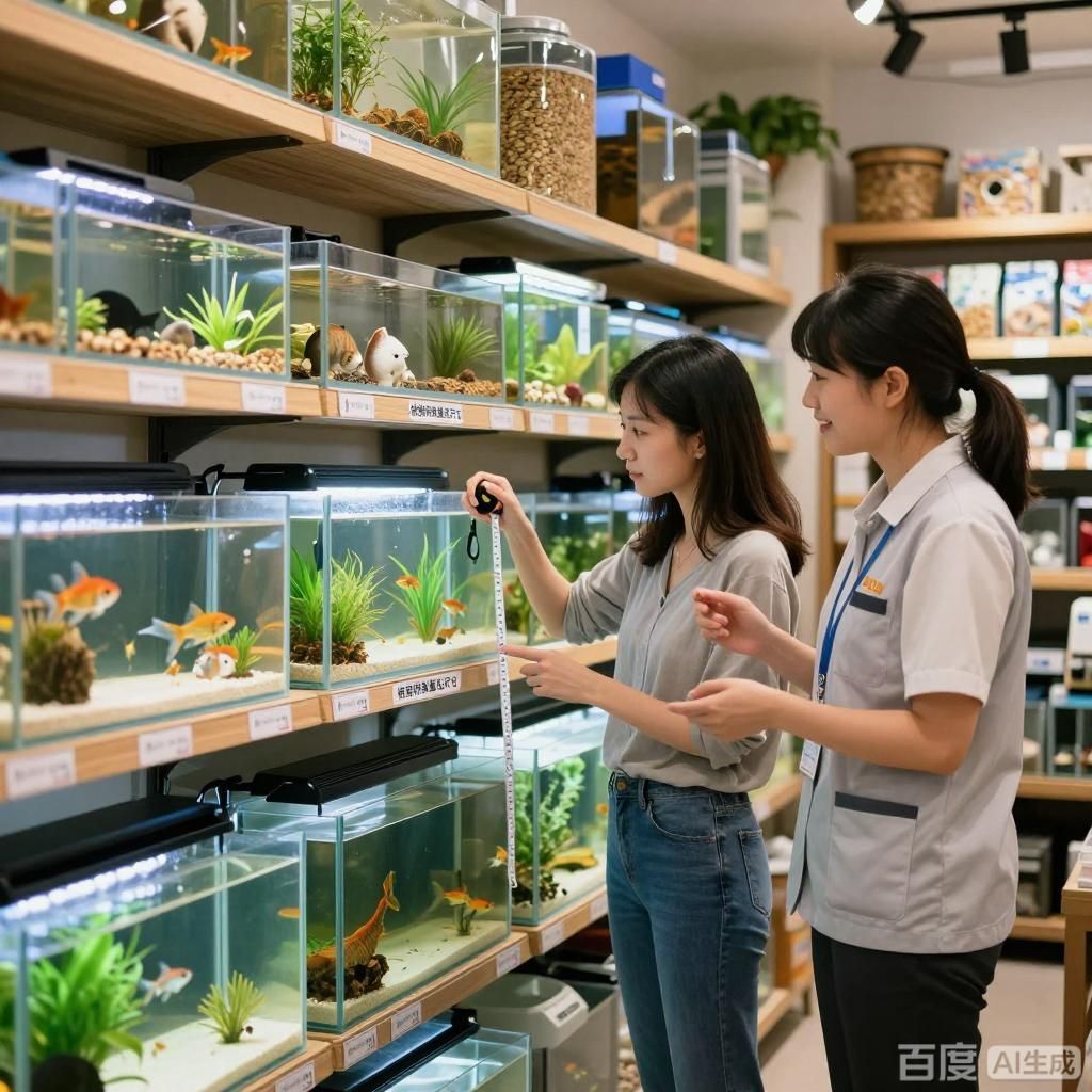 如何選擇合適的魚缸大小，選擇合適的魚缸大小是確保魚類健康和魚缸美觀的關鍵因素