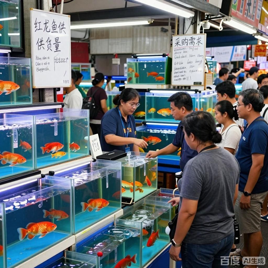 新加坡紅龍魚的市場供需情況，新加坡紅龍魚市場供需四張圖圍繞新加坡紅龍魚市場供需情況