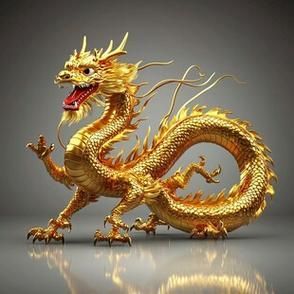 給我一些金龍金頭的圖片，金頭金龍魚的一般特點