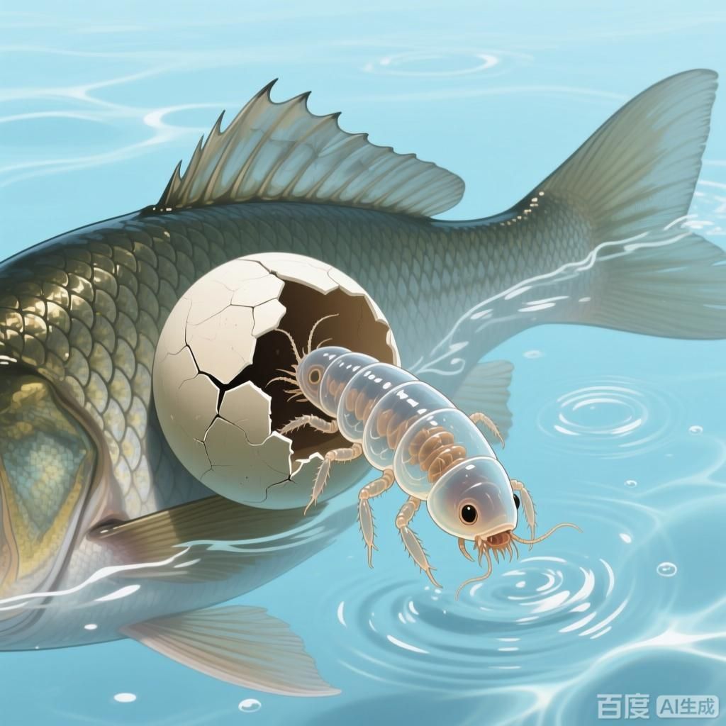 魚(yú)虱的繁殖過(guò)程是怎樣的，魚(yú)虱的繁殖過(guò)程