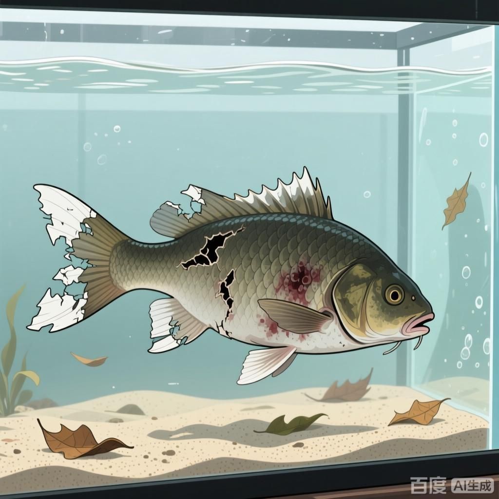 魚(yú)細(xì)菌感染的6大表現(xiàn)，魚(yú)細(xì)菌感染的6大表現(xiàn),4張科普插畫(huà)，以清晰直觀(guān)的畫(huà)面呈現(xiàn)魚(yú)類(lèi)細(xì)菌感染的不同癥狀