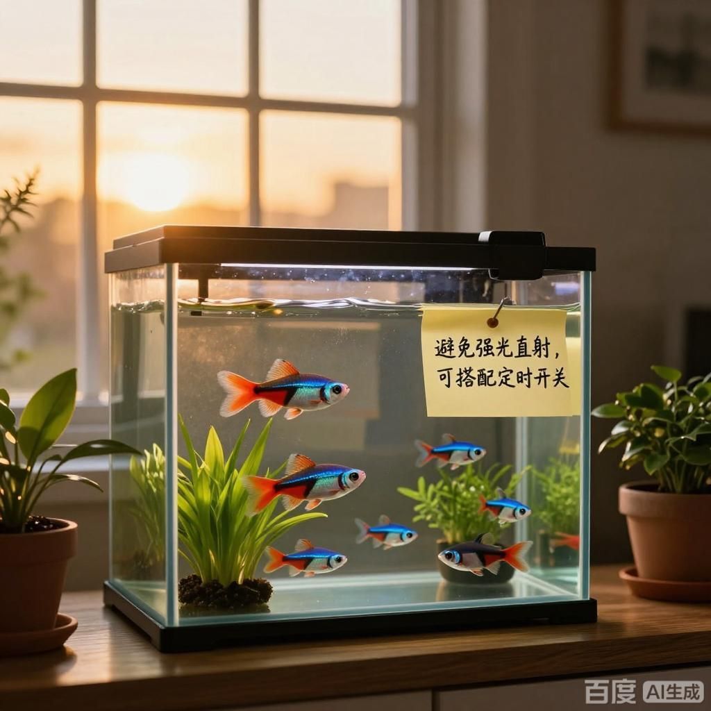 孔雀魚需要多久的光照時間，孔雀魚每天需要12-16小時光照時間