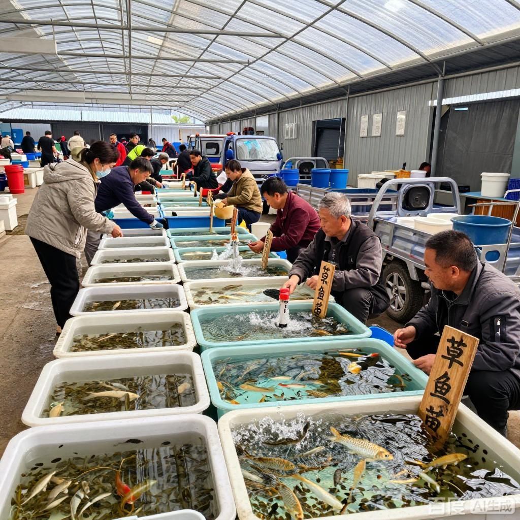 西安附近有哪些知名的魚苗批發市場，西安附近哪個魚苗批發市場最大
