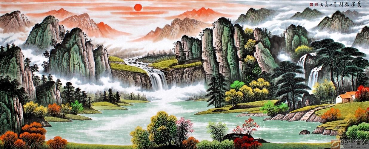 如何正確懸掛聚財(cái)風(fēng)水圖片，如何正確擺放聚財(cái)風(fēng)水圖片