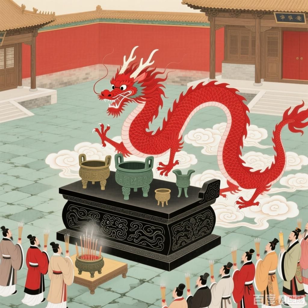 紅龍?jiān)谥腥A文化中的具體象征意義，紅龍?jiān)谥腥A文化中有什么象征意義