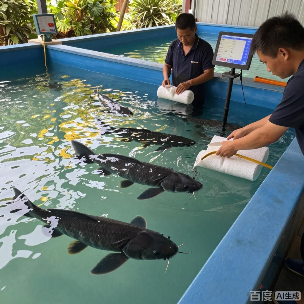 如何人工養殖奎龍魚并保持水質清潔，人工養殖奎龍魚的注意事項