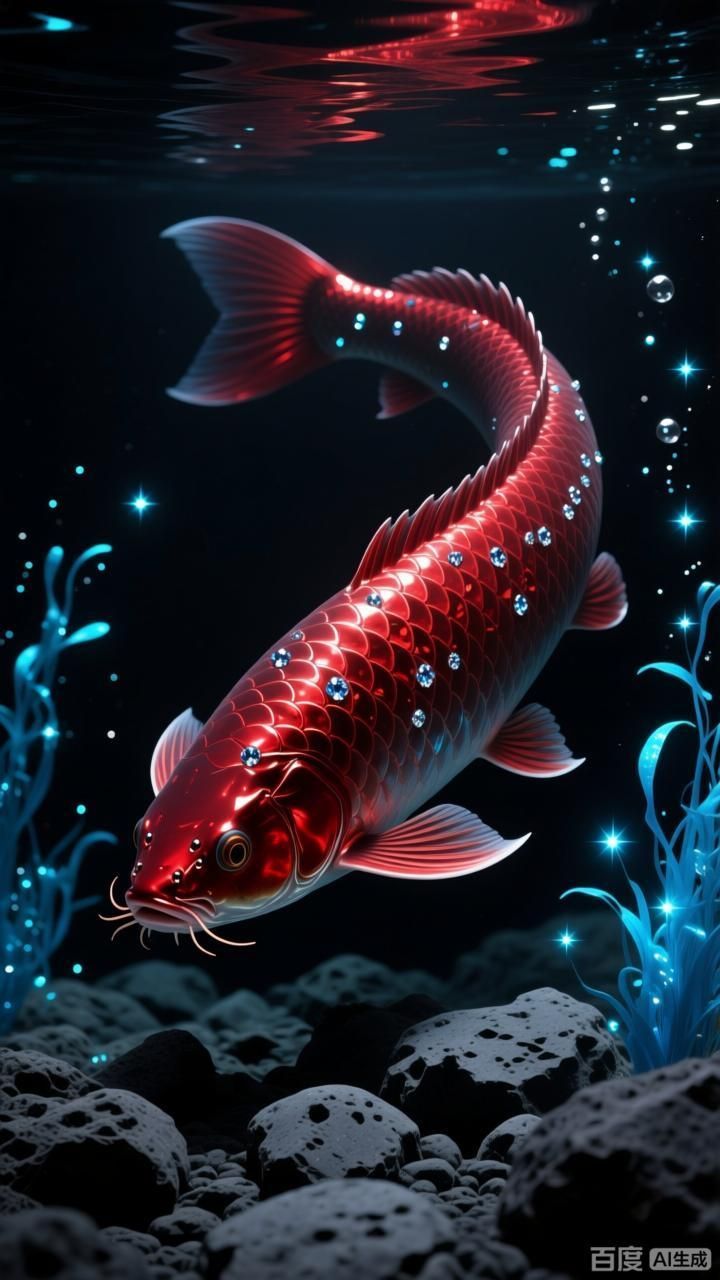 如何制作自己的紅龍魚壁紙，制作紅龍魚壁紙的步驟和技巧